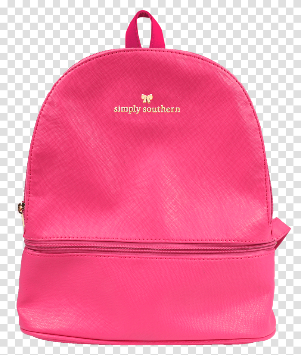 Simply Southern Leather Backpack Pink Bag, Baseball Cap, Hat, Apparel Transparent Png