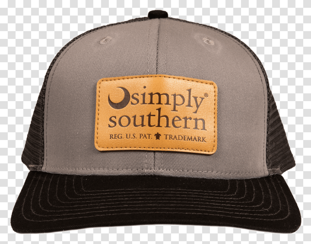 Simply Southern Logo Trucker Hat Baseball Cap, Clothing, Apparel, Text Transparent Png