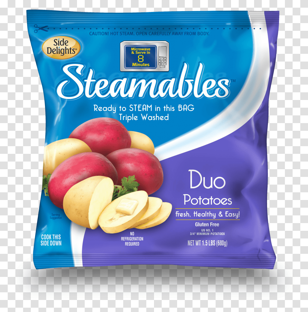 Simply Spuds Steamables Petite Sweet Potatoes, Plant, Fruit, Food, Produce Transparent Png