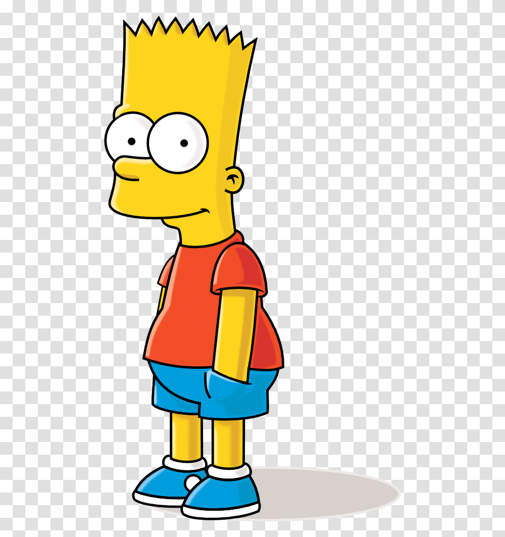 Simpson Simpsons Bart Bartsimpson Shadow Bart Simpson, Apparel, Toy, Cricket Transparent Png