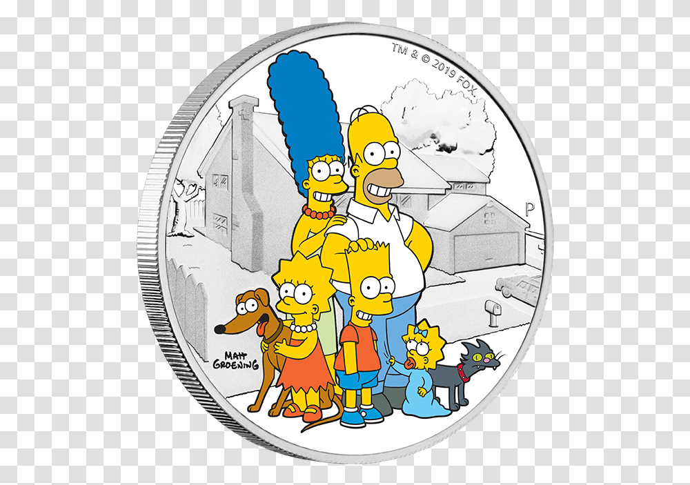 Simpsons Donut Simpsons Coins Perth Mint, Money, Poster, Advertisement, Nickel Transparent Png