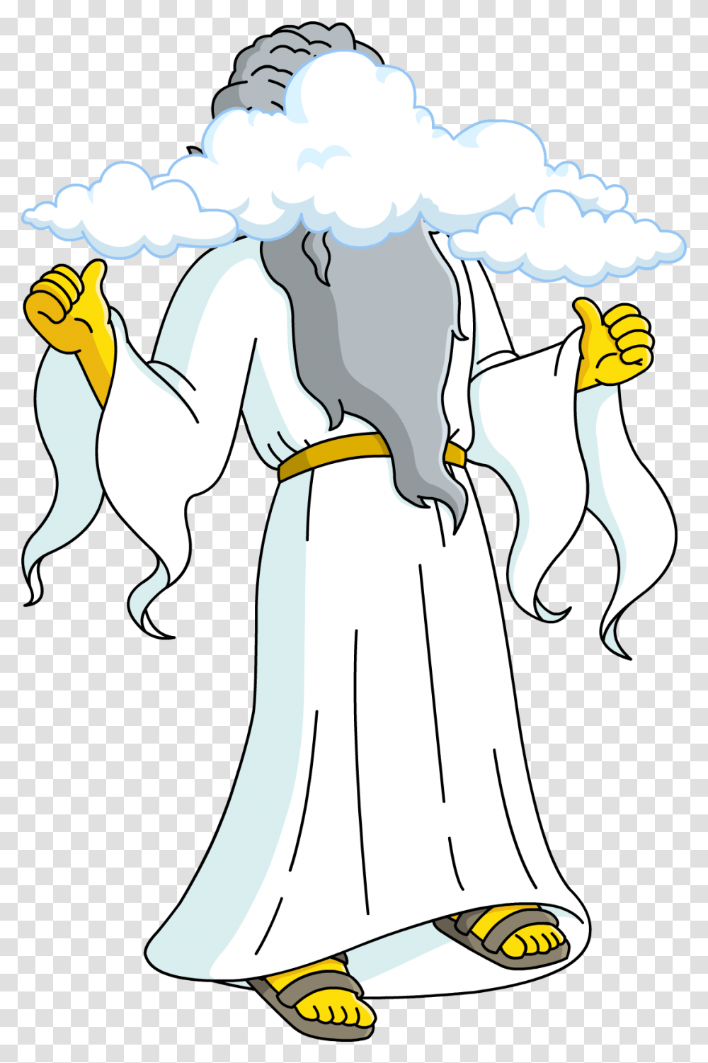 Simpsons God, Mammal, Animal, Manga Transparent Png