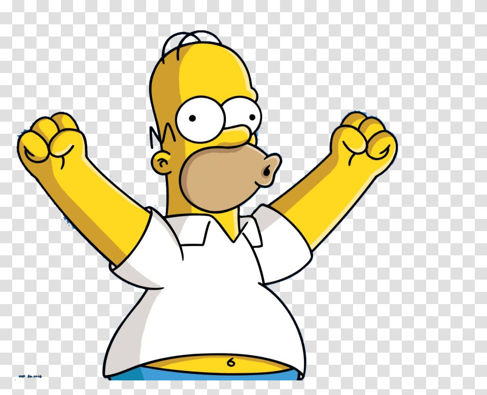 Simpsons Images Free Download Homer Simpson, Arm, Bartender, Worker, Hand Transparent Png
