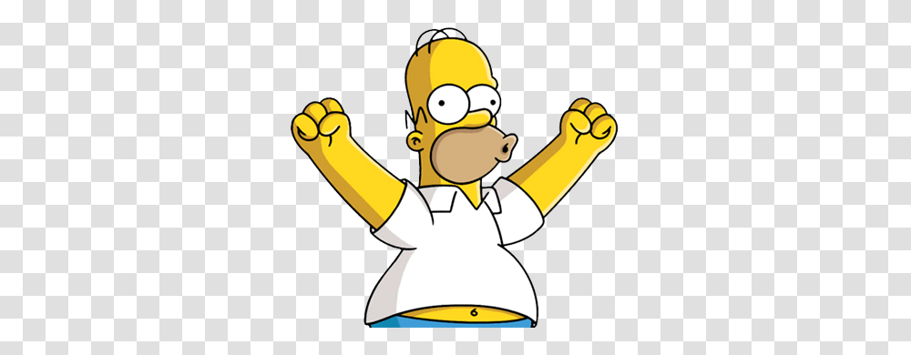 Simpsons Images Free Download Homer Simpson, Hand, Fist, Plant, Arm Transparent Png
