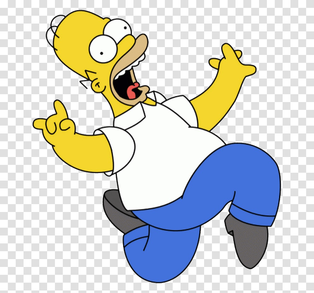 Simpsons Images Free Download Homer Simpson, Sport, Kneeling, Outdoors, Kicking Transparent Png