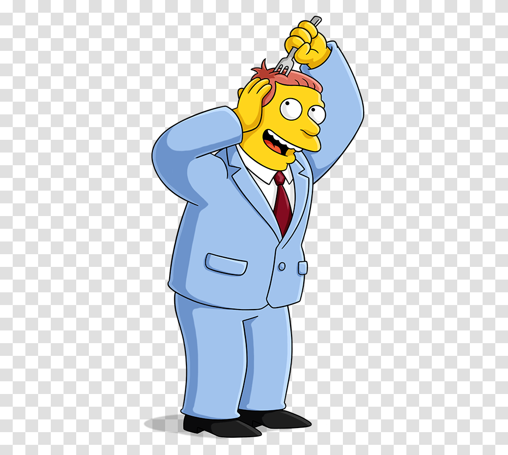 Simpsons Lawyer, Apparel, Suit, Overcoat Transparent Png