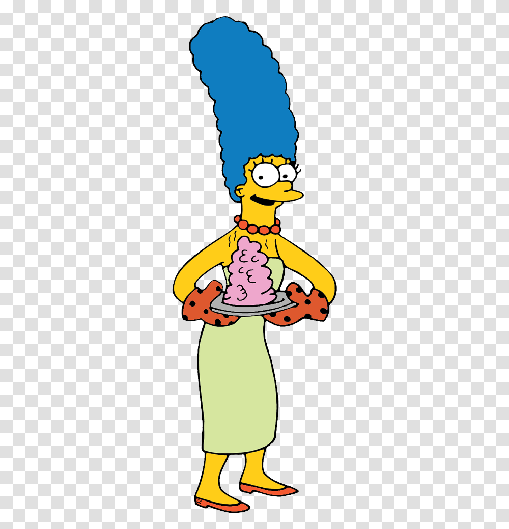 Simpsons Marge Clipart, Person, Human, Hand, Plant Transparent Png