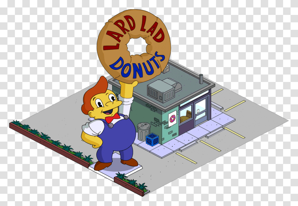 Simpsons Tapped Out Lard Lad Donuts, Super Mario Transparent Png