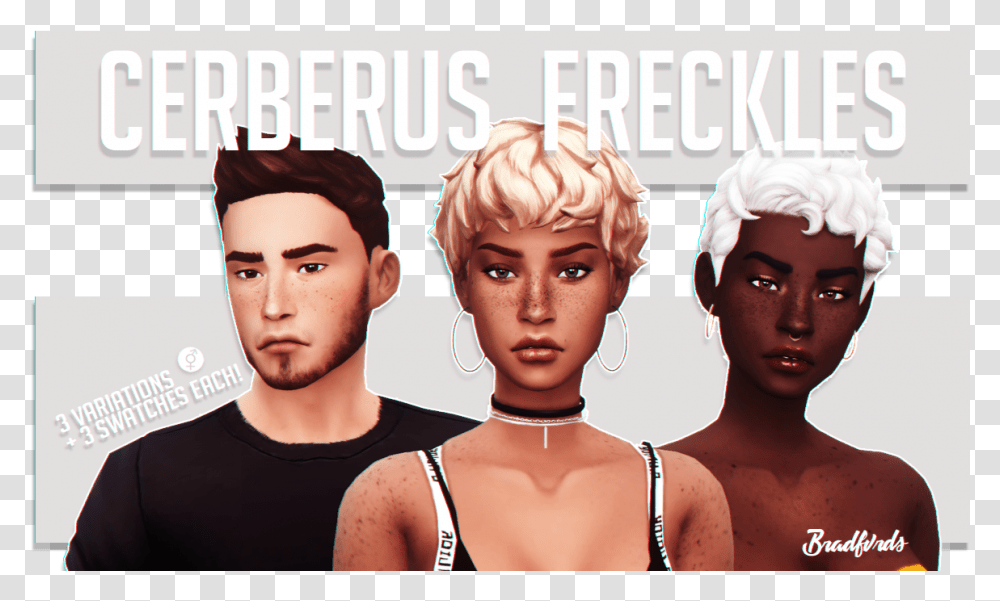 Sims 4 Body And Face Freckles, Head, Person, Jaw, Skin Transparent Png
