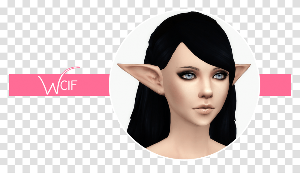 Sims 4 Elf Ears, Head, Person, Human, Doll Transparent Png
