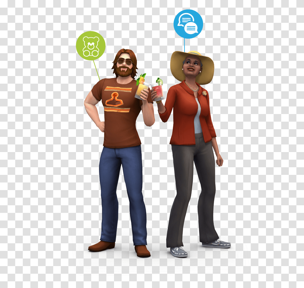 Sims 4 Jeu De Base Game Render Padel, Apparel, Person, Human Transparent Png