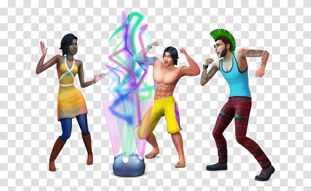 Sims 4 Light Show, Person, Sport, Working Out, Fitness Transparent Png