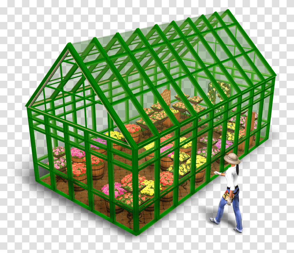 Sims 4 Seasons Greenhouse Sims 2 Build Green House Seasons, Person, Human, Crib, Furniture Transparent Png