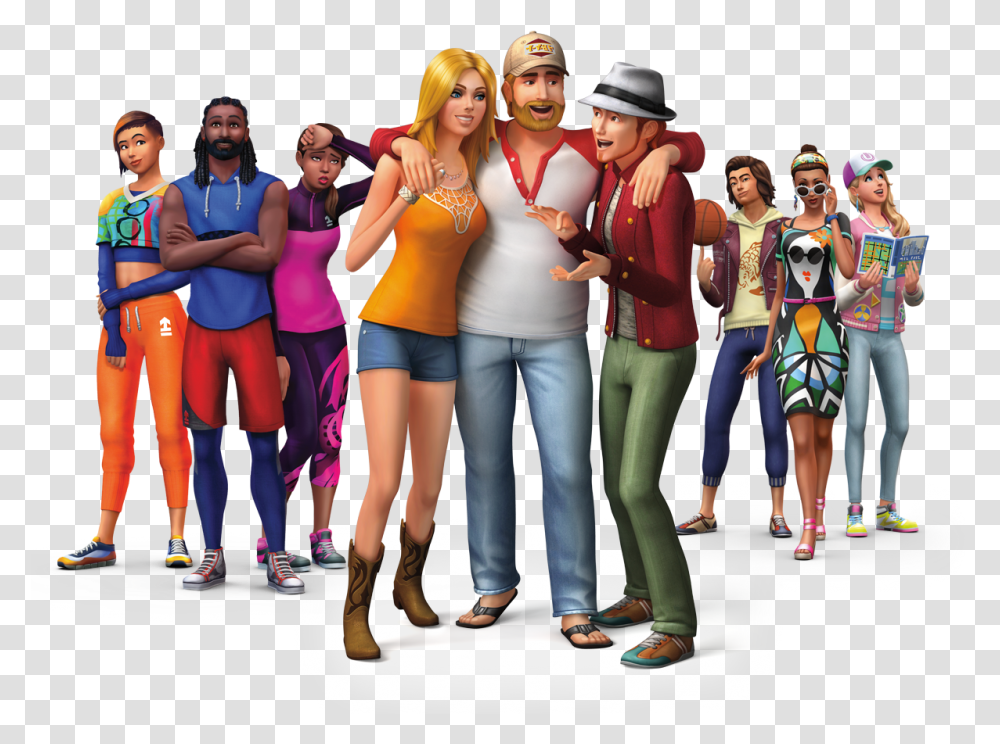 Sims 4 Sims 4 Build Your Own Bundle, Person, Shoe, Leisure Activities Transparent Png