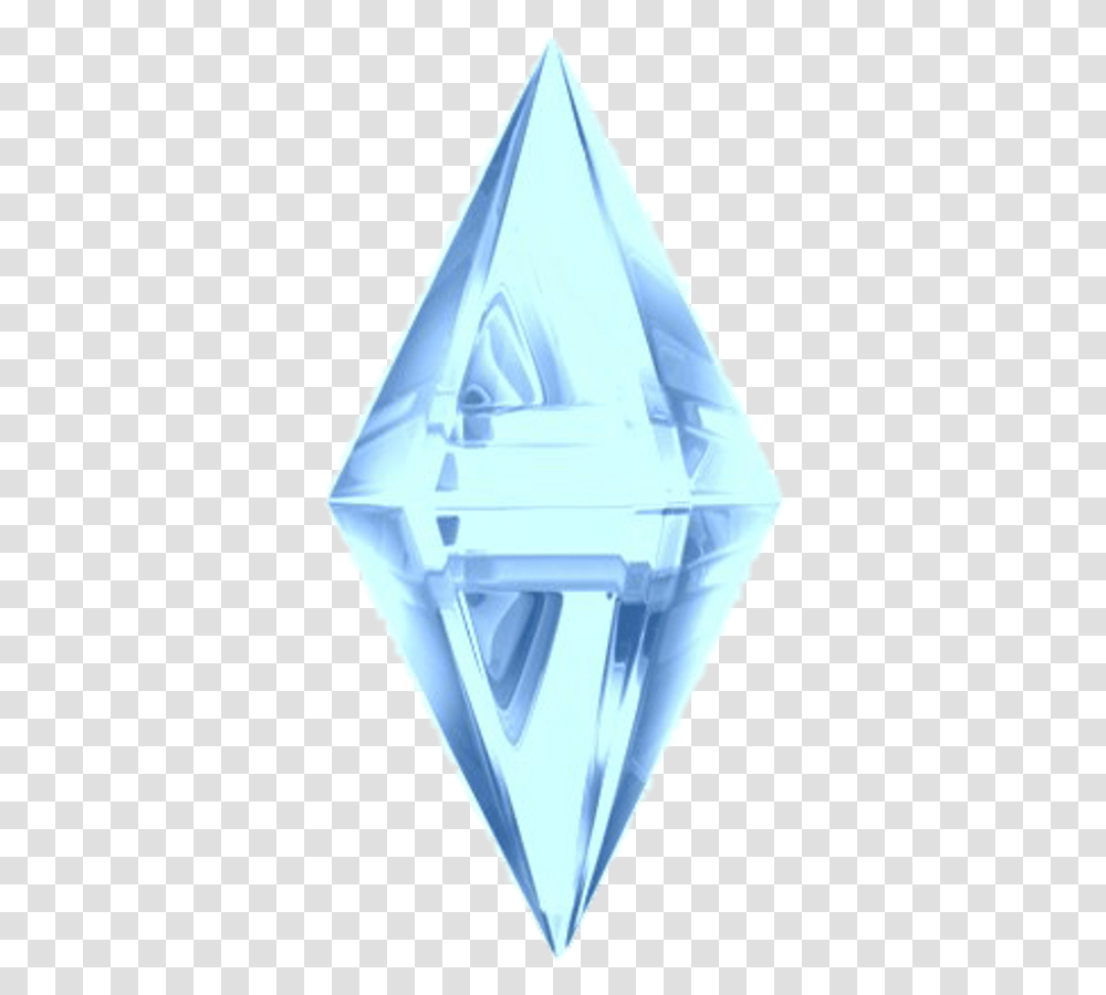 Sims Crystals Crystal Blue Sticker Stickers Tumblr Blue Sims Crystal, Gemstone, Jewelry, Accessories, Accessory Transparent Png