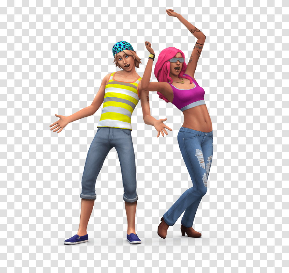 Sims Custom Content Sims, Dance Pose, Leisure Activities, Person Transparent Png
