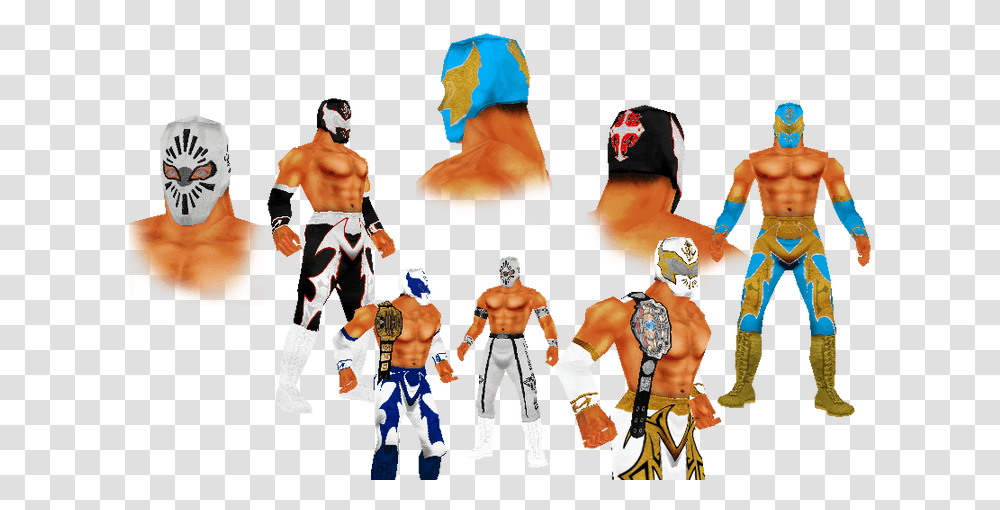 Sin Cara Action Figure, Person, People, Costume Transparent Png