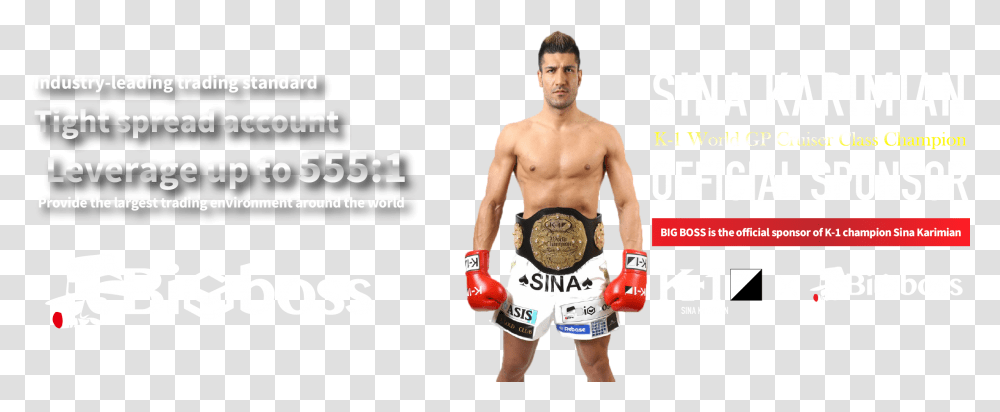Sina Karimian Professional Boxing, Person, Human, Sport, Sports Transparent Png