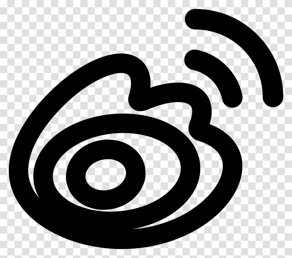 Sina Weibo Circle, Stencil, Logo, Trademark Transparent Png