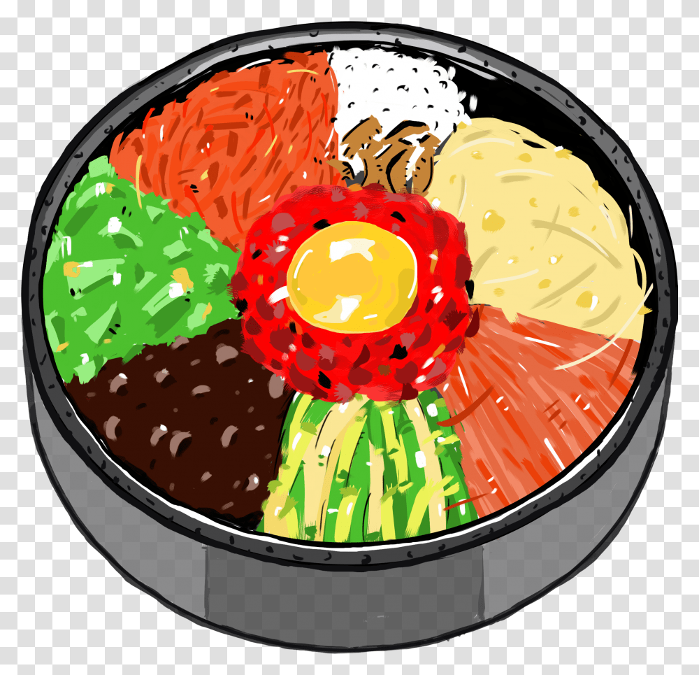 Since I'm Very Familiar With Korean Food I Have Korea Korean Food Clip Art, Meal, Dish, Sweets, Bowl Transparent Png