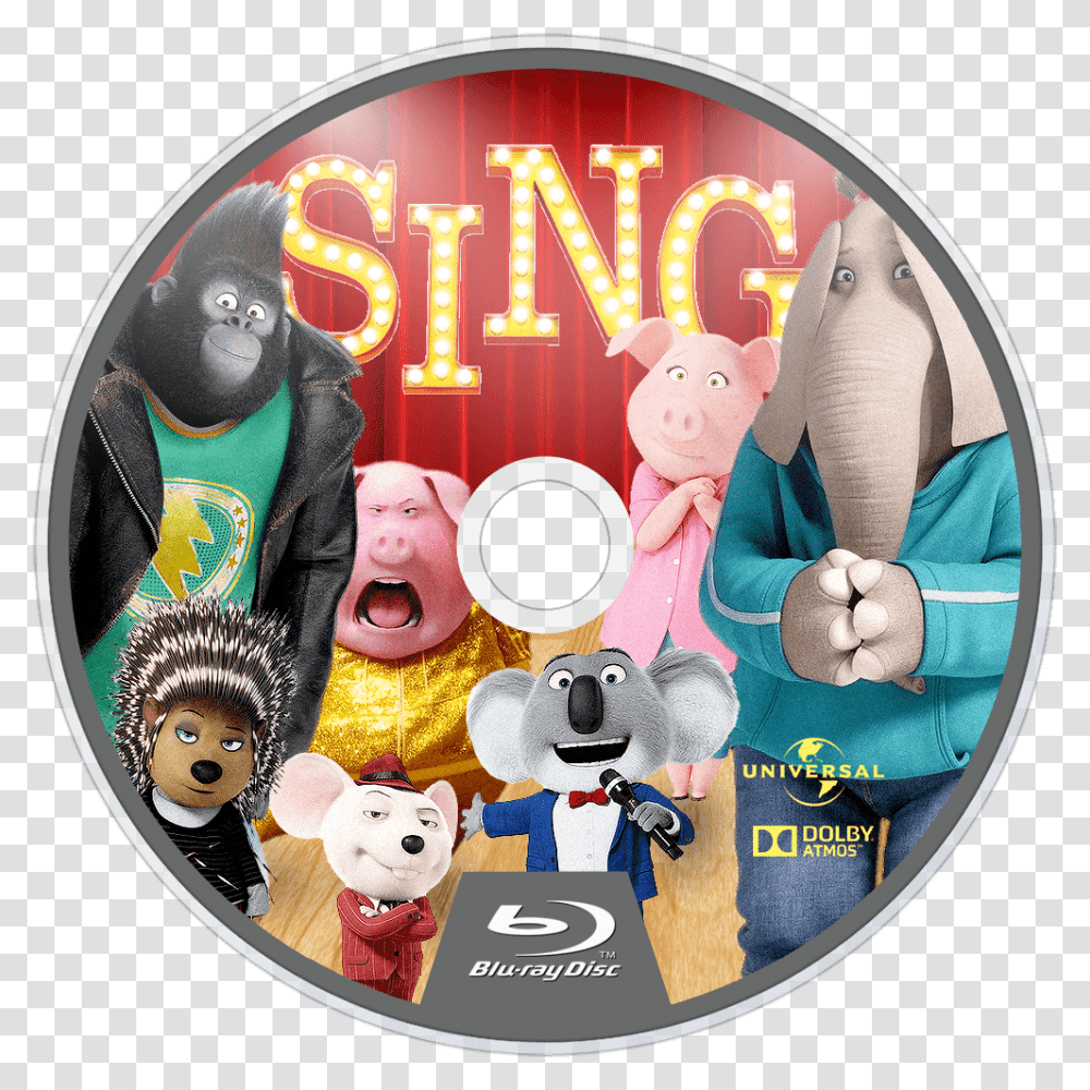 Sing Blu Ray Disc, Disk, Dvd, Person, Human Transparent Png