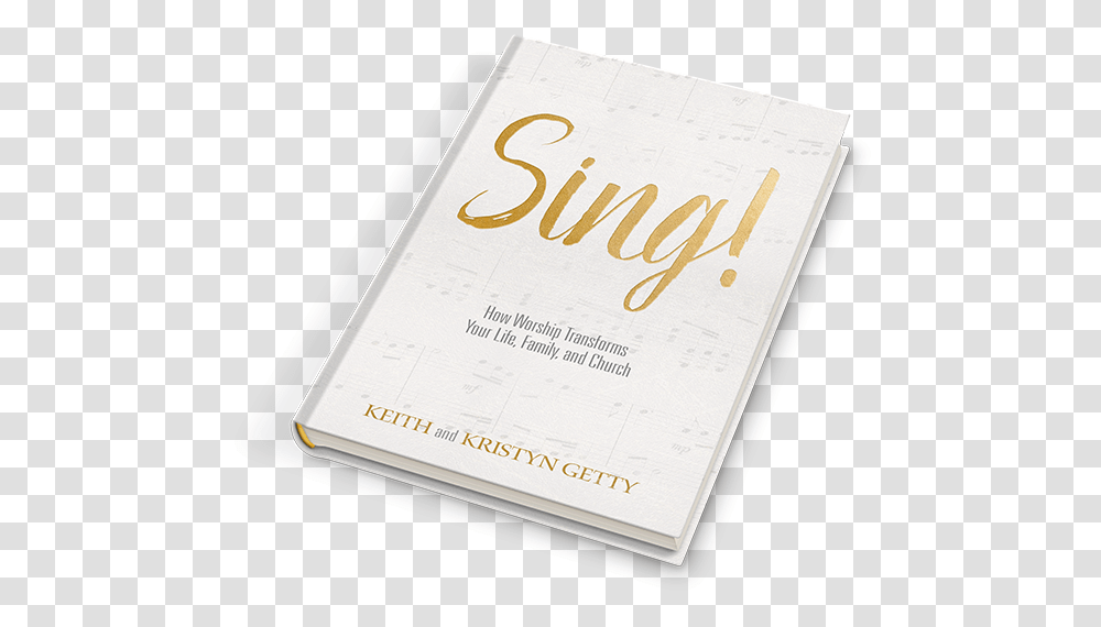 Sing By Keith And Kristyn Getty Sing Keith And Kristyn Getty, Book, Diary, Page Transparent Png