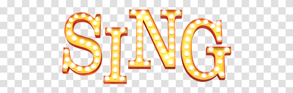 Sing Movie Logo Sing Logo, Text, Alphabet, Number, Symbol Transparent Png