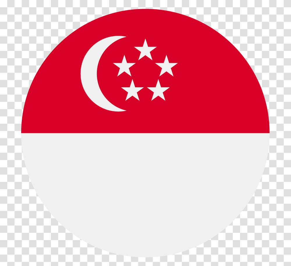 Singapore Of Indonesia Flag Flags World The Clipart Singapore Flag Icon, Logo, Trademark, First Aid Transparent Png