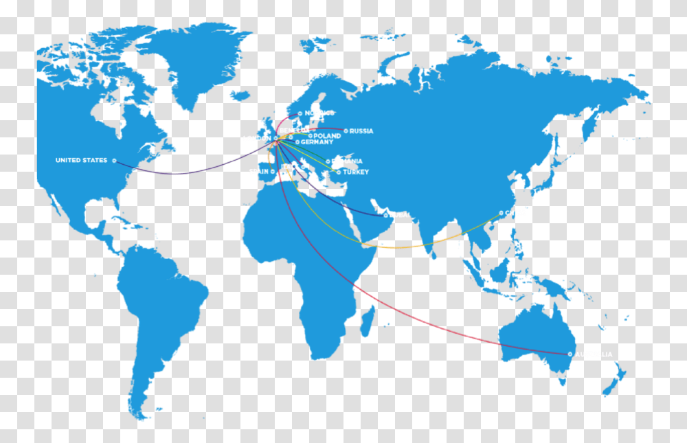 Singapore On World Map, Plot, Diagram, Atlas, Airplane Transparent Png