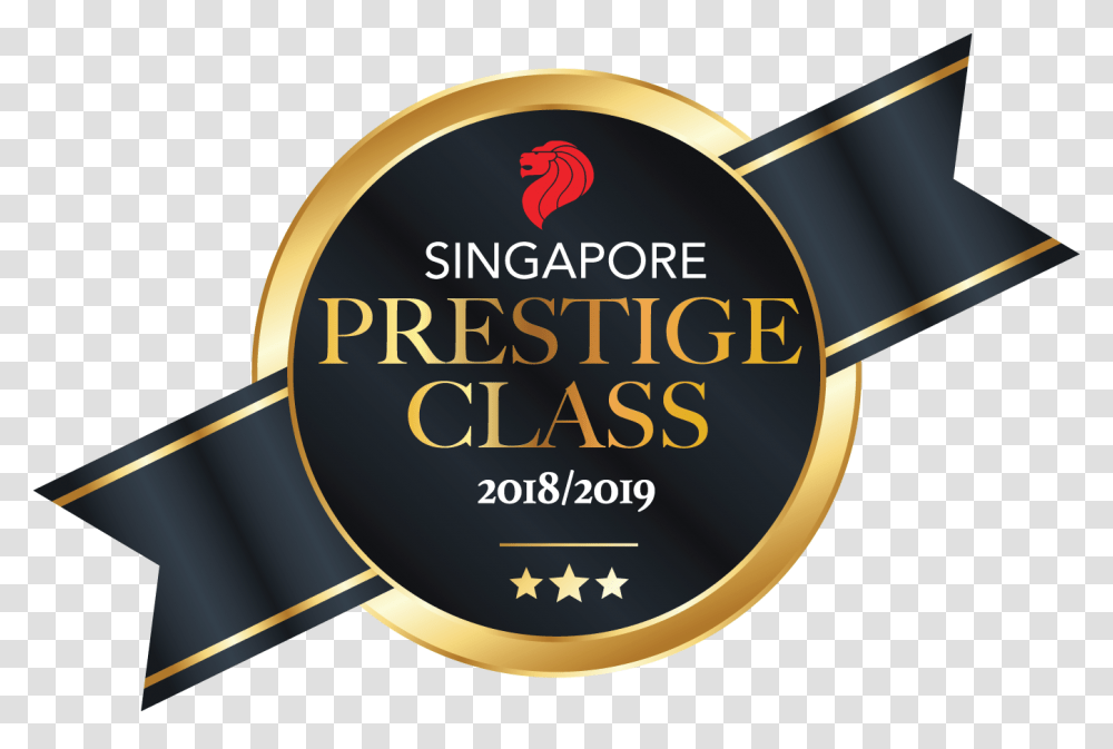 Singapore Prestige Class Award 2018, Label, Outdoors, Land Transparent Png