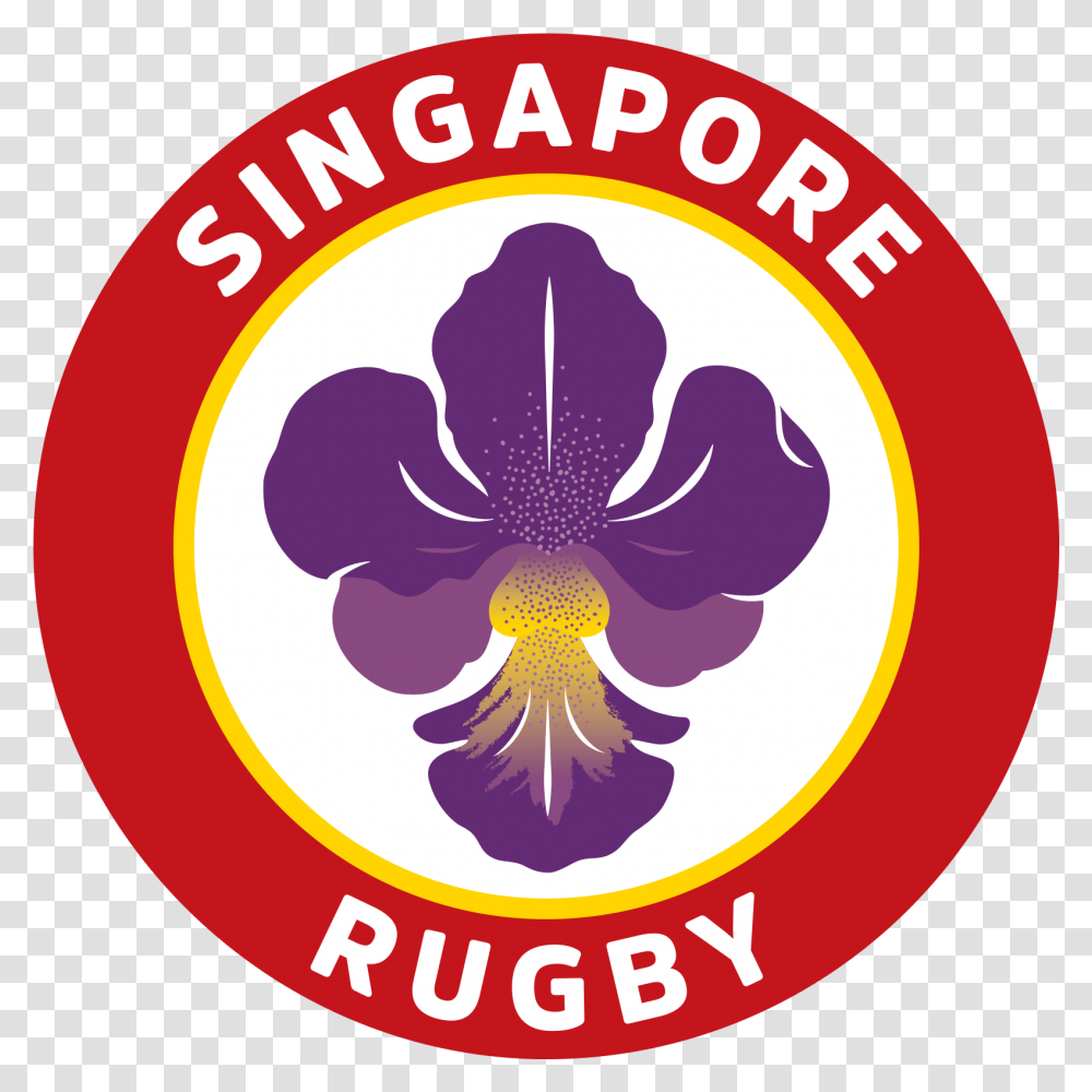 Singapore Rugby Union Singapore Rugby Union Logo, Plant, Flower, Blossom, Pansy Transparent Png