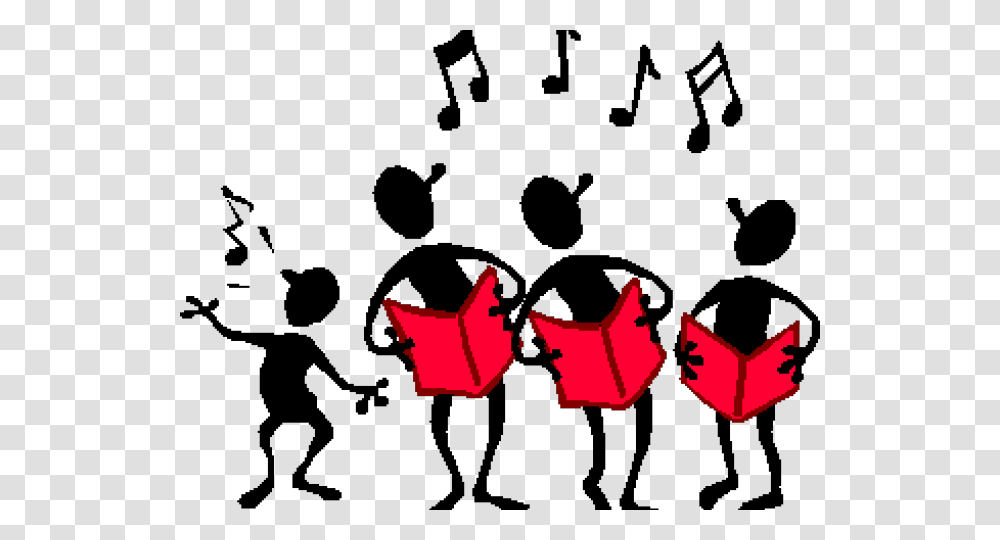 Singing Clipart Jubilee Clipart Choir Singing, Batman Logo, Recycling Symbol, Arrowhead Transparent Png
