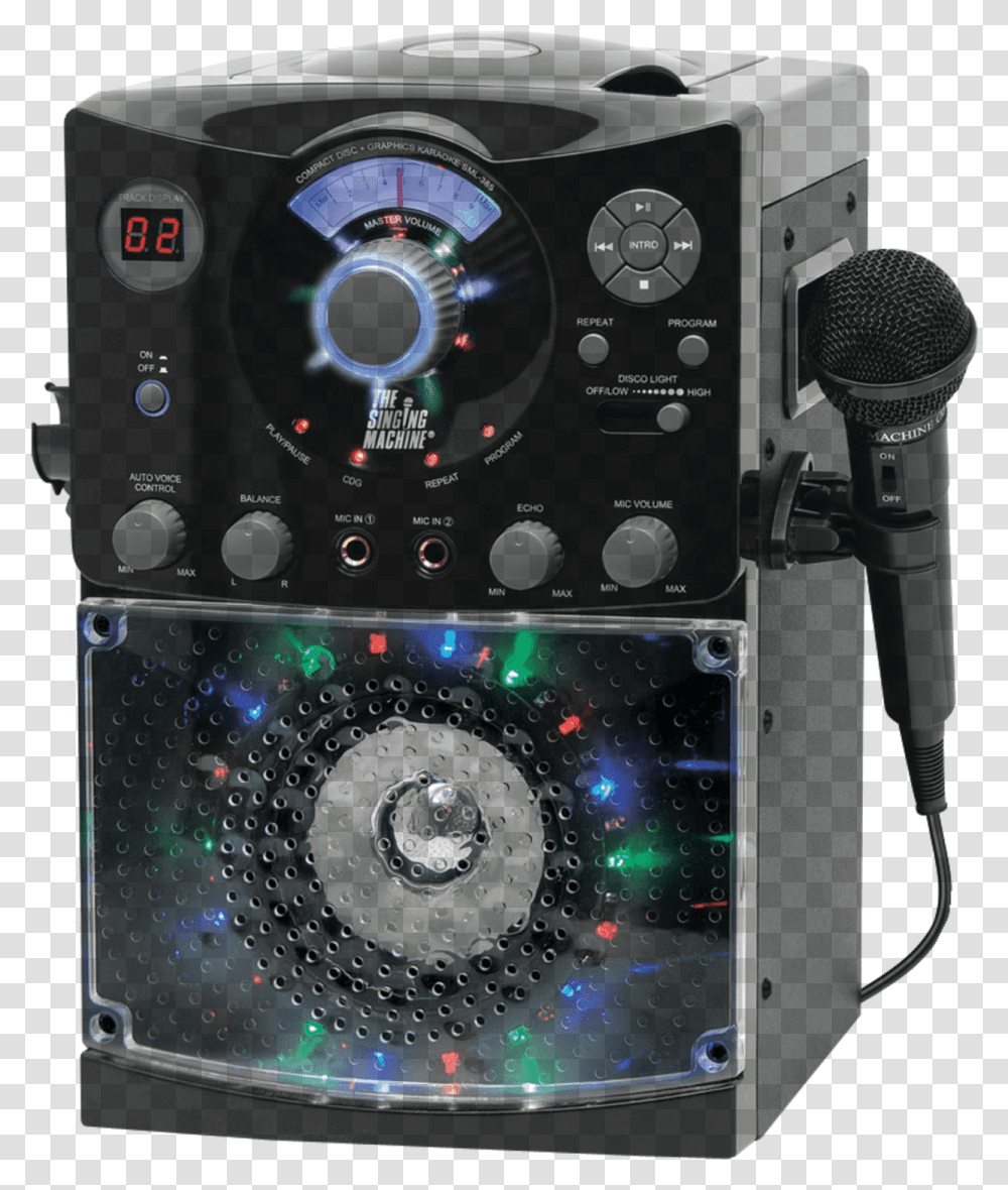 Singing Machine Karaoke System Download Singing Machine Karaoke System, Laser, Light, Electronics, LED Transparent Png