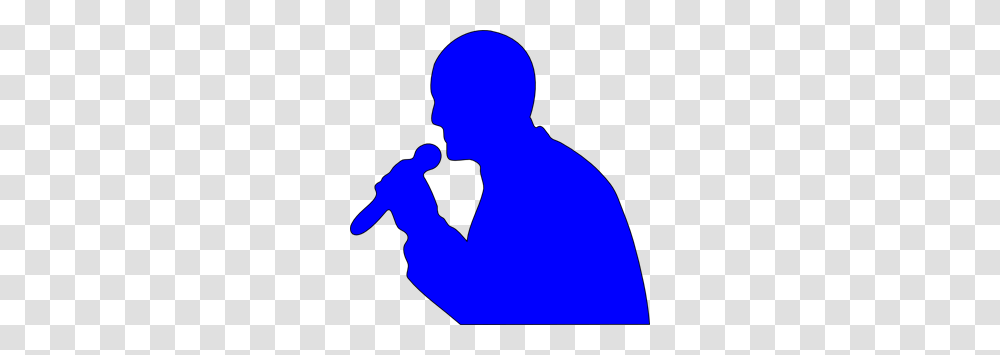 Singing Man Clip Art For Web, Person, Human, Silhouette, Kneeling Transparent Png