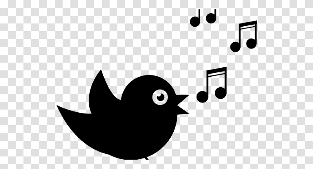 Singing Silhouette Song Bird Clip Art, Gray, World Of Warcraft Transparent Png