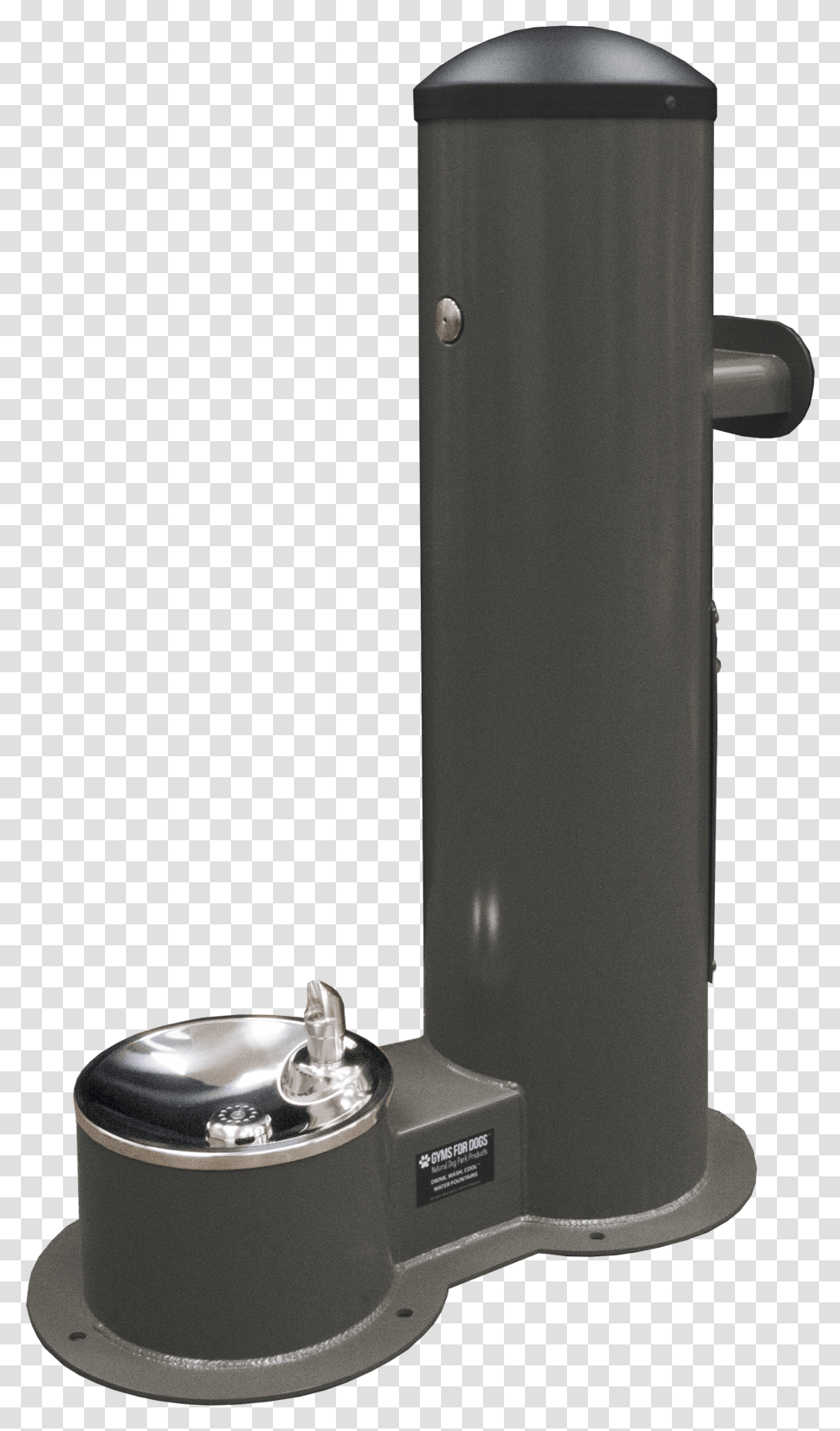 Single Basin Water Fountain Dog Water Fountain, Electronics, Cylinder Transparent Png