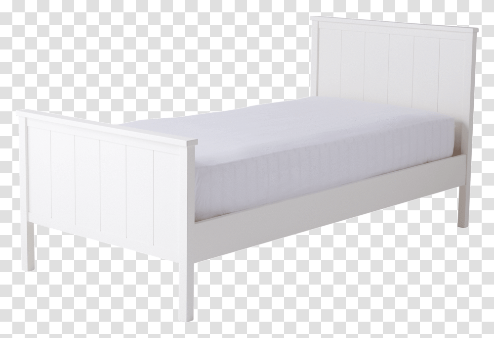 Single Bed Background Bed Frame, Furniture, Crib, Mattress, Couch Transparent Png