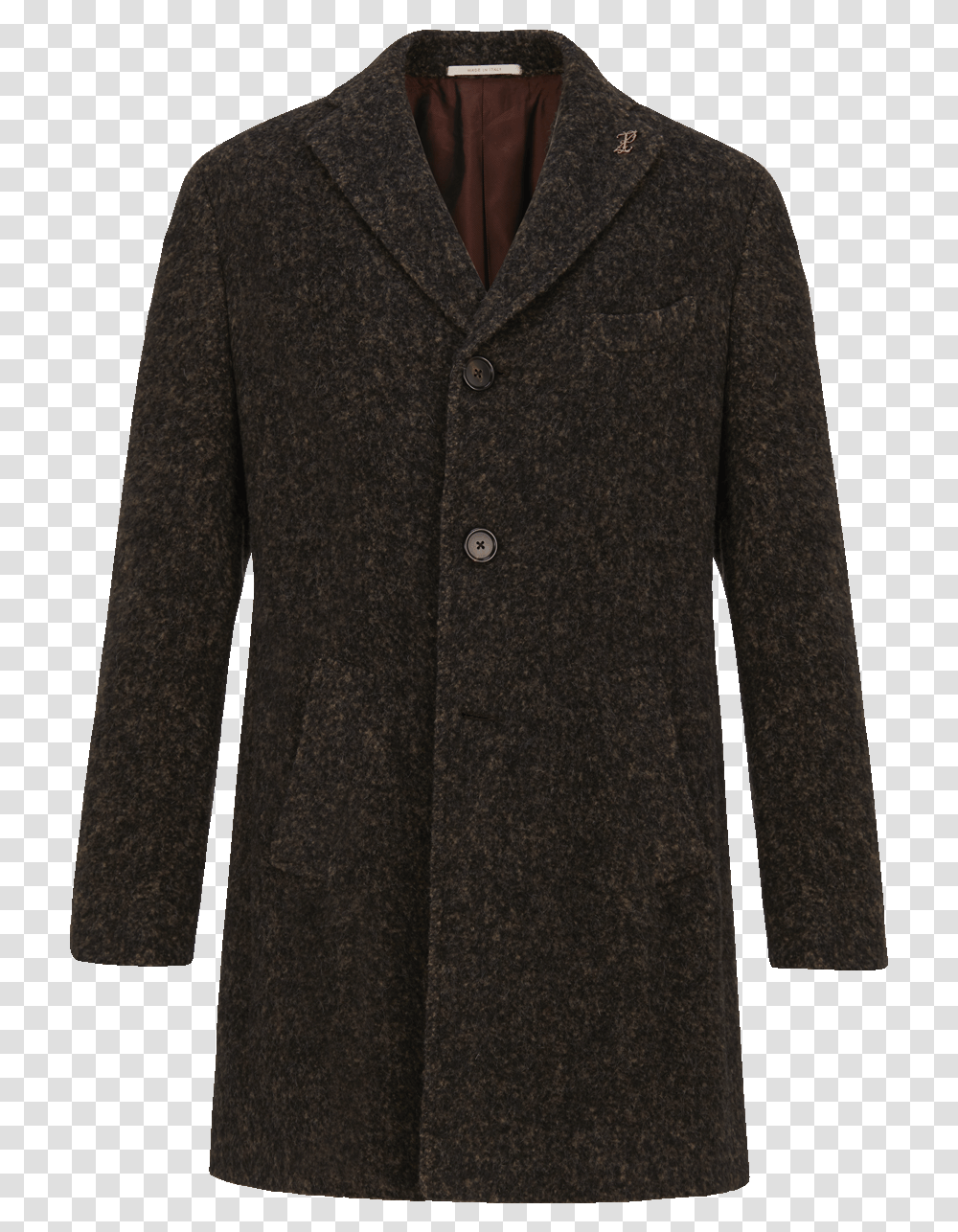 Single Breasted Garcon Coat In Alpaca Blend Fw19 Collection Overcoat, Apparel, Trench Coat, Suit Transparent Png