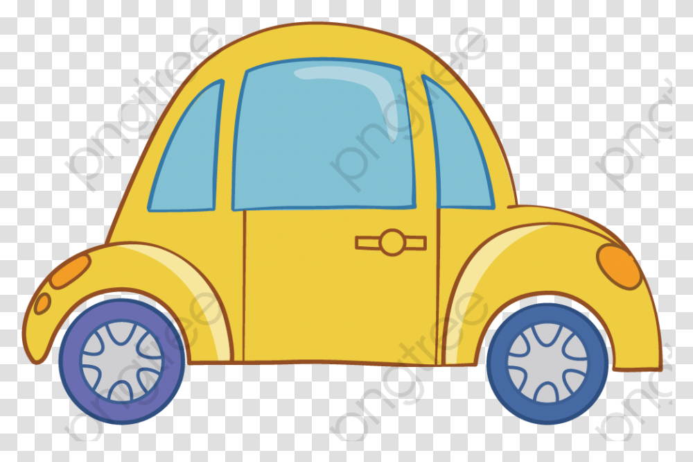 Single Cartoon Car Car Cartoon No Wheel Clipart Full Cartoon Background Car, Vehicle, Transportation, Automobile, Taxi Transparent Png