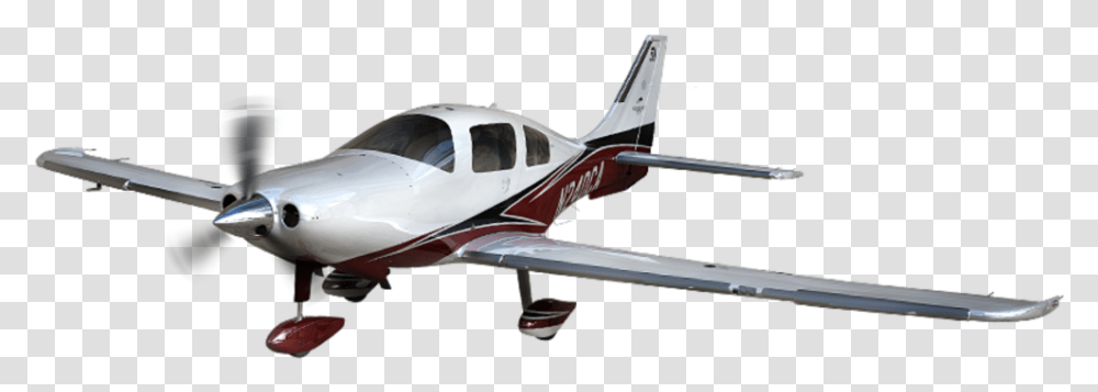 Single Engine Plane, Airplane, Aircraft, Vehicle, Transportation Transparent Png
