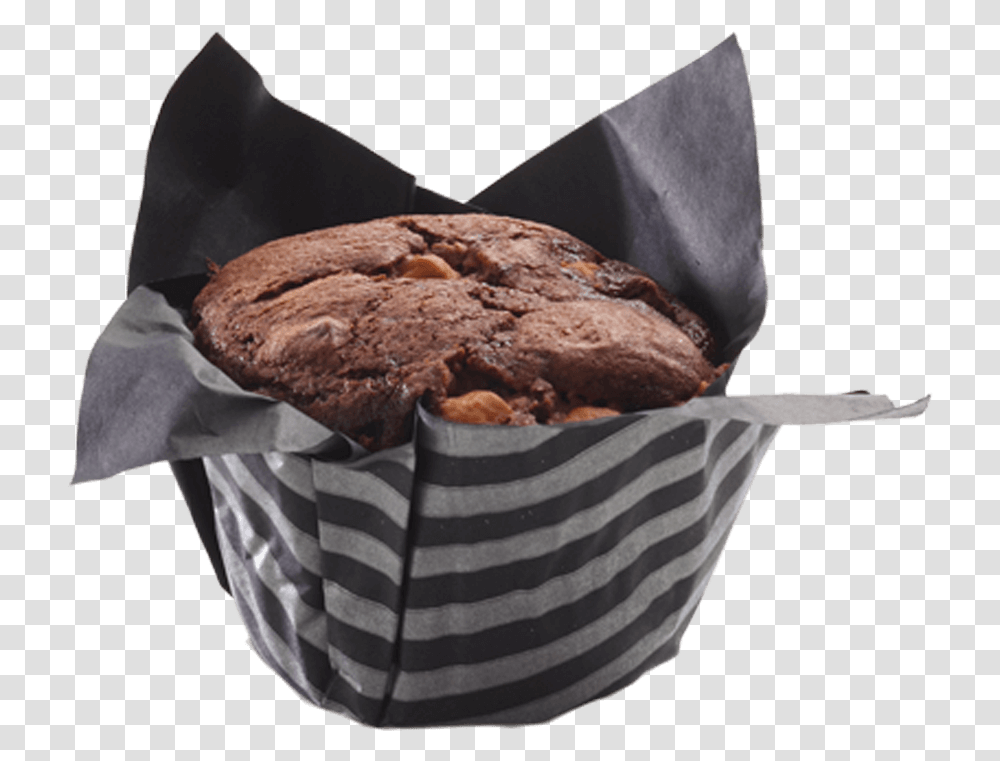 Single Gluten Free Chocolate Chip Muffin Muffin, Dessert, Food, Cookie, Biscuit Transparent Png
