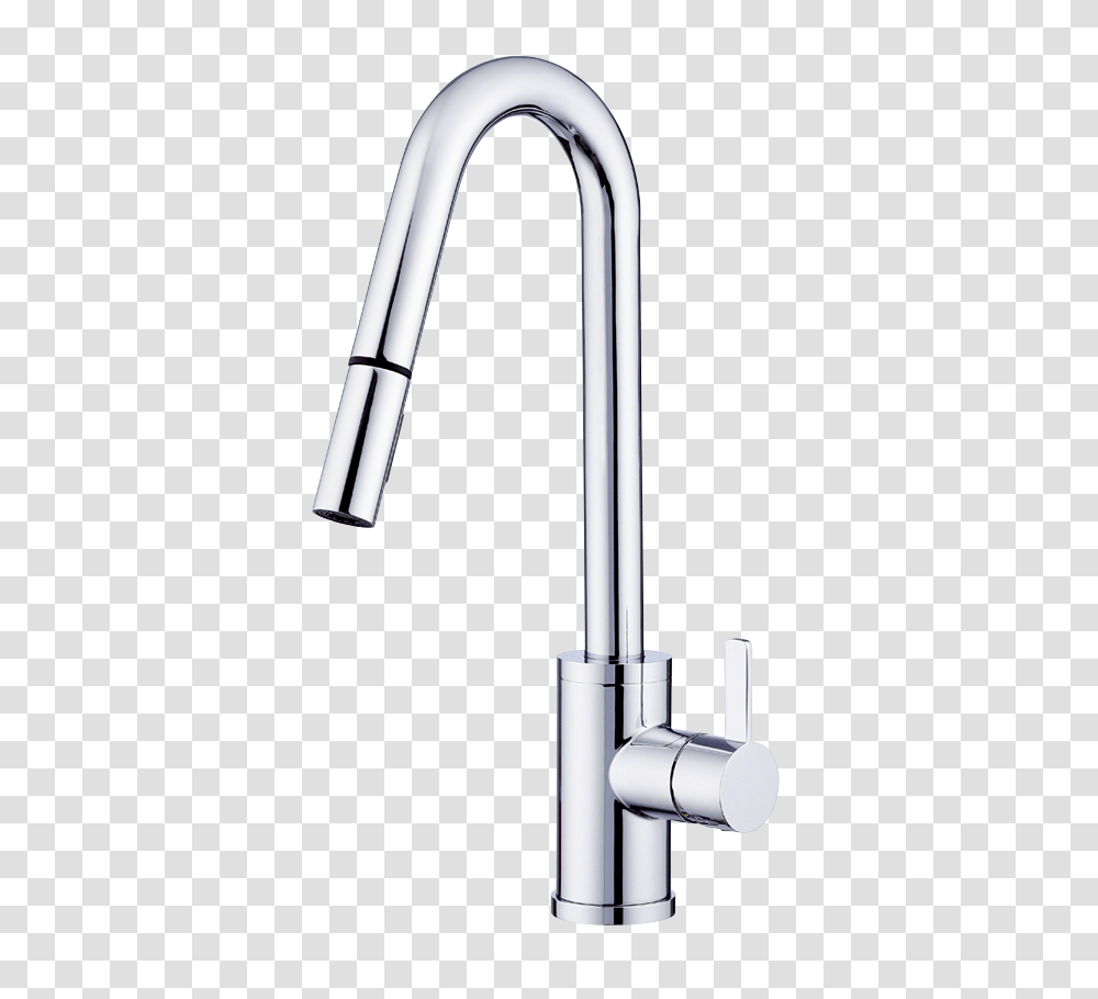 Single Handle Pull Down Kitchen Faucet, Sink Faucet, Tap, Indoors Transparent Png
