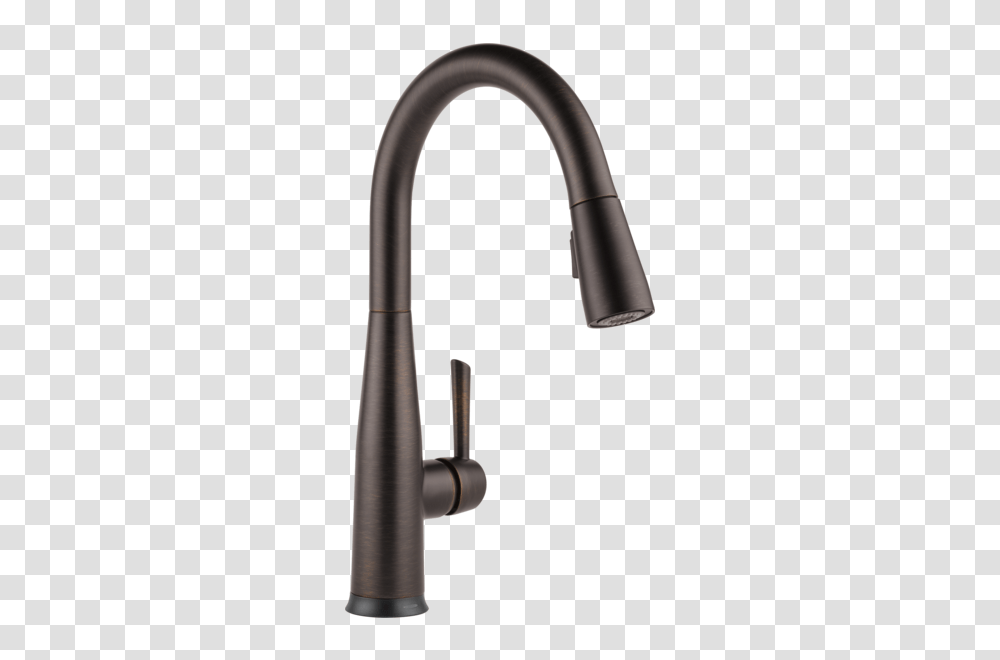 Single Handle Pull Down Kitchen Faucet With Technology, Sink Faucet, Indoors, Tap Transparent Png