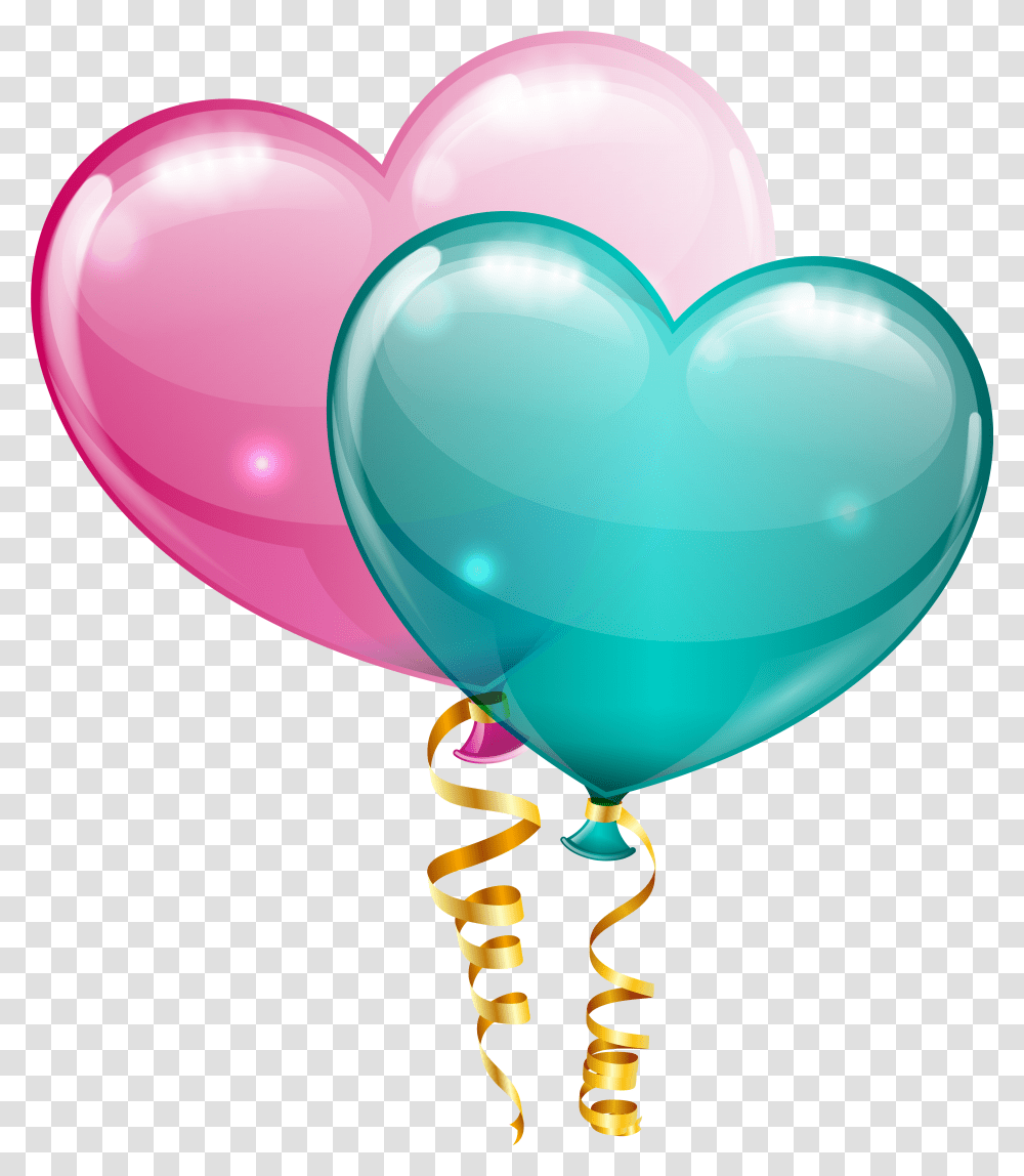 Single Happy Birthday Balloon Clipart Balloons, Heart Transparent Png
