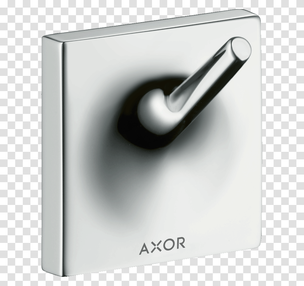 Single Hook Axor Starck Organic Hook Chrome, Handle, Switch, Electrical Device, Mobile Phone Transparent Png