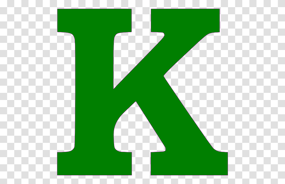 Single K Letter Green Clip Arts For Web, Alphabet, Number Transparent Png