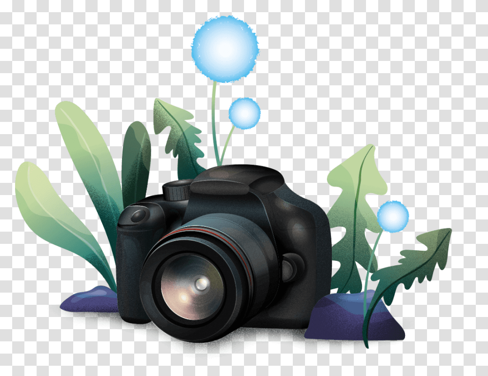 Single Lens Reflex Camera, Electronics, Vegetation, Plant, Digital Camera Transparent Png