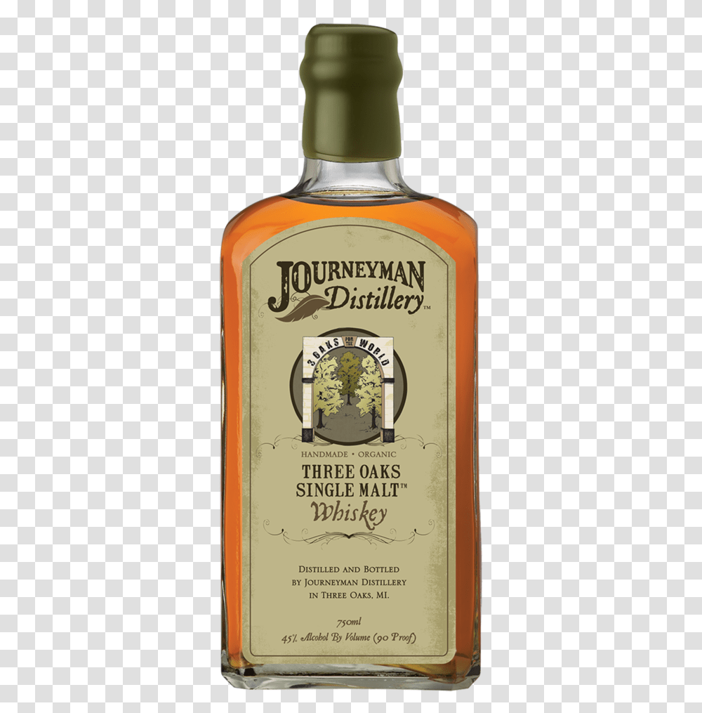 Single Malt Journeyman Distillery Whiskey Featherbone Bourbon, Liquor, Alcohol, Beverage, Drink Transparent Png