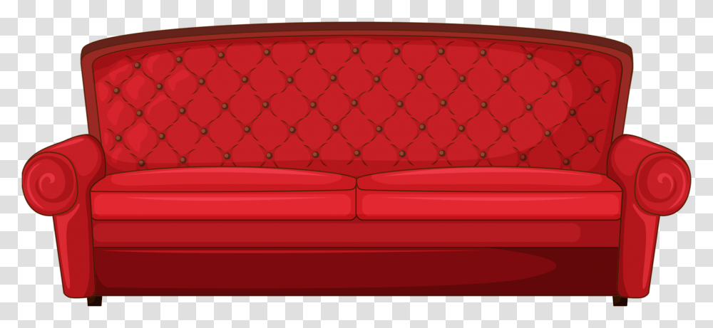 Single Pancake Clipart Sofa Cartoon Hd, Couch, Furniture Transparent Png