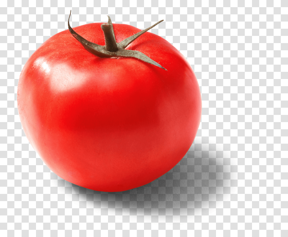 Single Pure Flavor Red Beefsteak Tomato Single Cherry Tomato, Plant, Vegetable, Food, Apple Transparent Png
